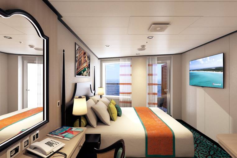 Carnival Horizon Havana Aft-View Extended Balcony (HI) cabin, photo 4 of 7