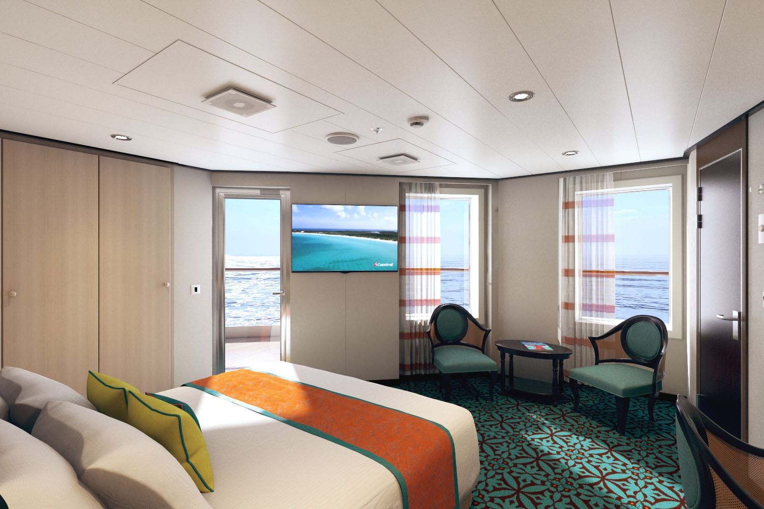 Carnival Horizon Havana Premium Vista Balcony (HM) cabin, photo 1 of 2