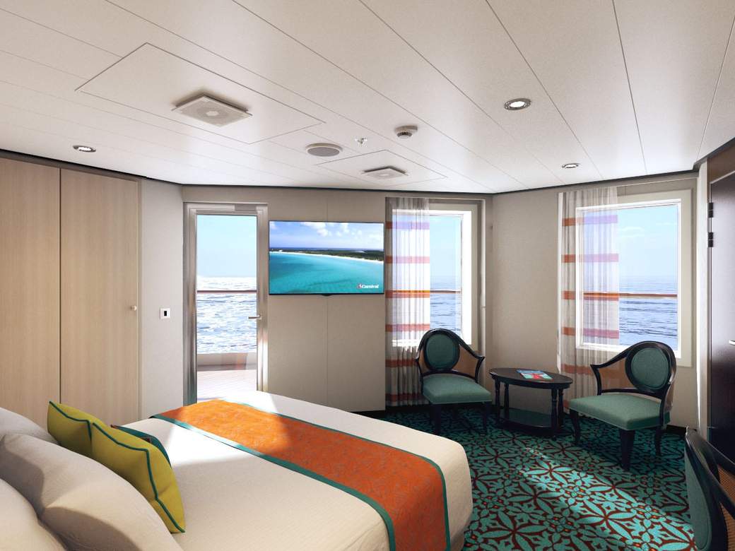 Carnival Horizon Havana Premium Vista Balcony (HM) cabin, photo 1 of 2 Carnival Horizon Havana Premium Vista Balcony (HM) cabin, photo 1 of 2