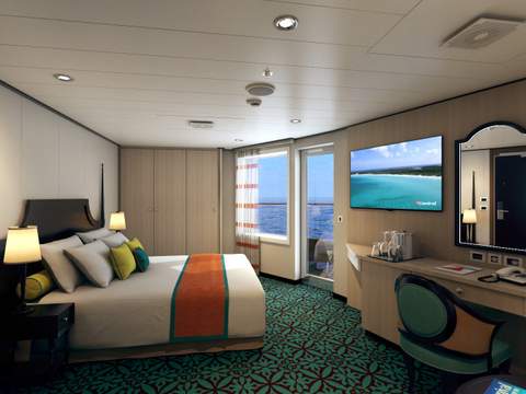 Carnival Horizon Havana Premium Vista Balcony (HM) cabin, photo 2 of 2 Carnival Horizon Havana Premium Vista Balcony (HM) cabin, photo 2 of 2