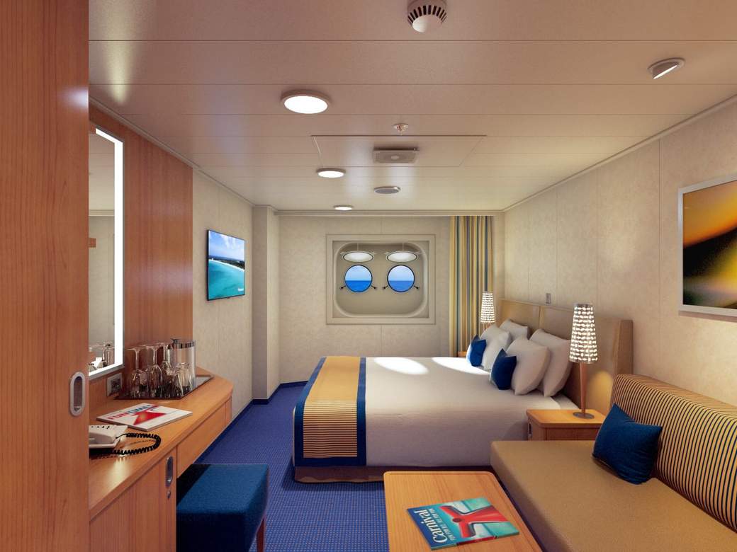 Carnival Vista Porthole (PT) cabin