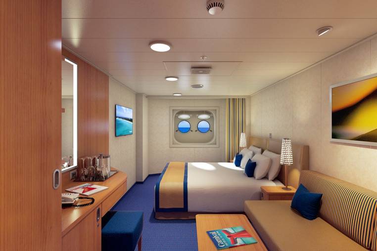 Carnival Horizon Porthole (PT) cabin, photo 2 of 2