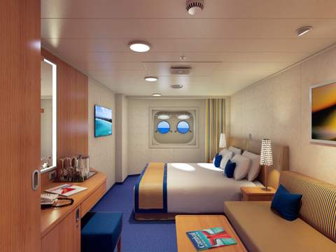 Carnival Horizon Porthole (PT) cabin, photo 2 of 2 Carnival Horizon Porthole (PT) cabin, photo 2 of 2