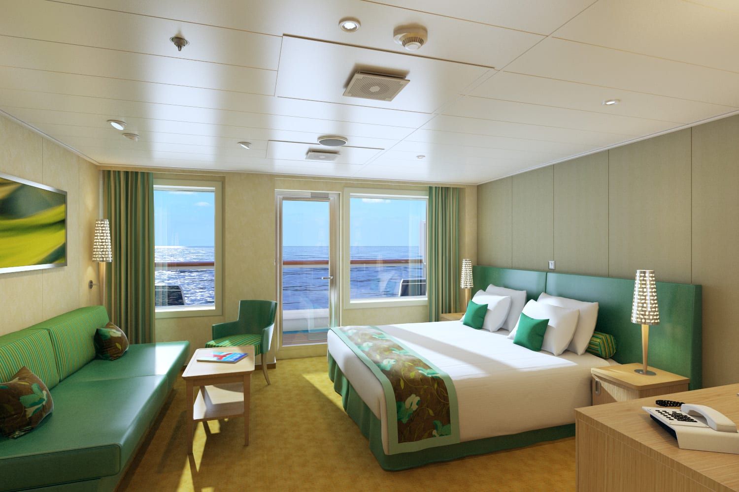 Carnival Horizon Cloud 9 Spa Suite (SS) cabin, photo 1 of 2