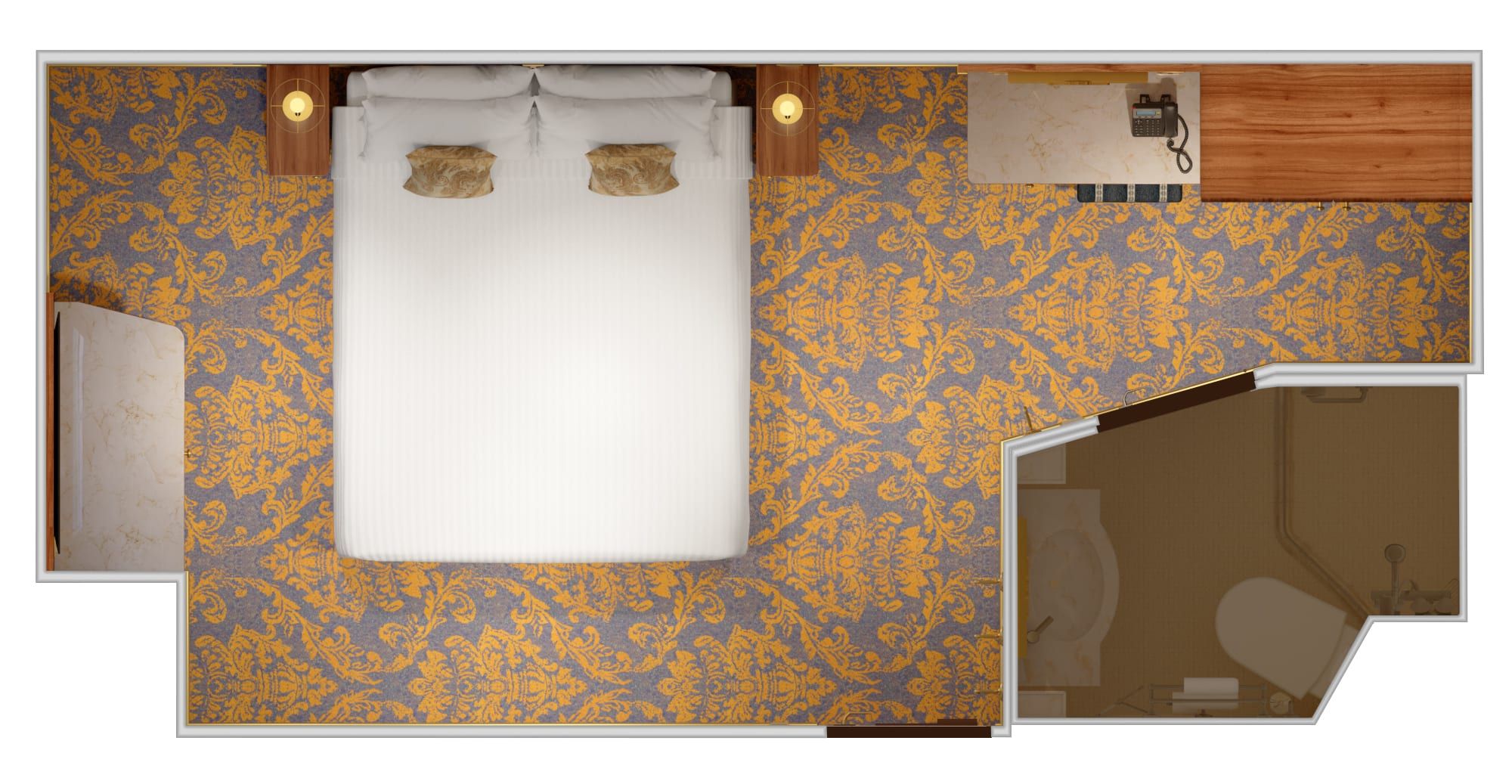 Carnival Venezia Interior (4B) floor plan, photo 2 of 2