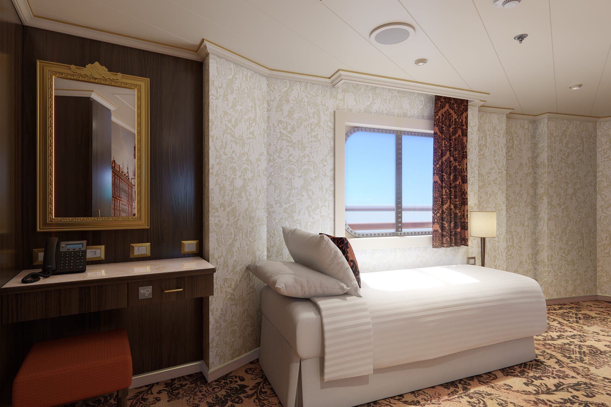 Carnival Venezia Interior with Picture Window (Walkway View) - Accessible (4J) cabin, photo 1 of 7
