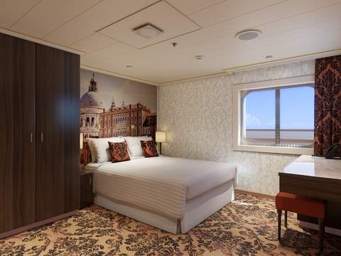 Carnival Venezia Interior with Picture Window (Walkway View) - Accessible (4J) cabin, photo 2 of 7