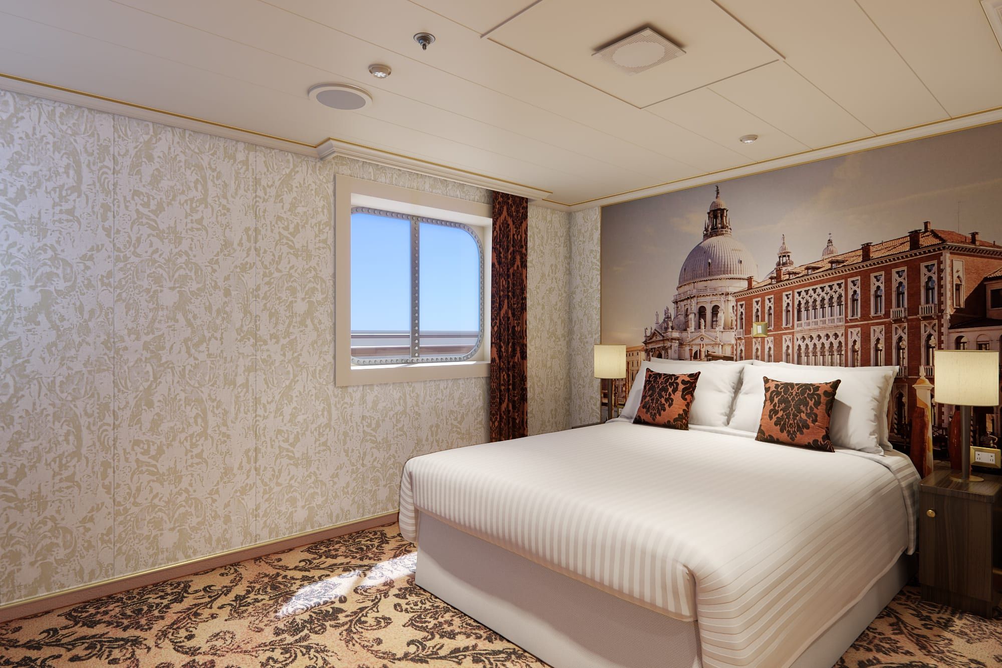 Carnival Venezia Interior with Picture Window (Walkway View) (4J) cabin, photo 1 of 7