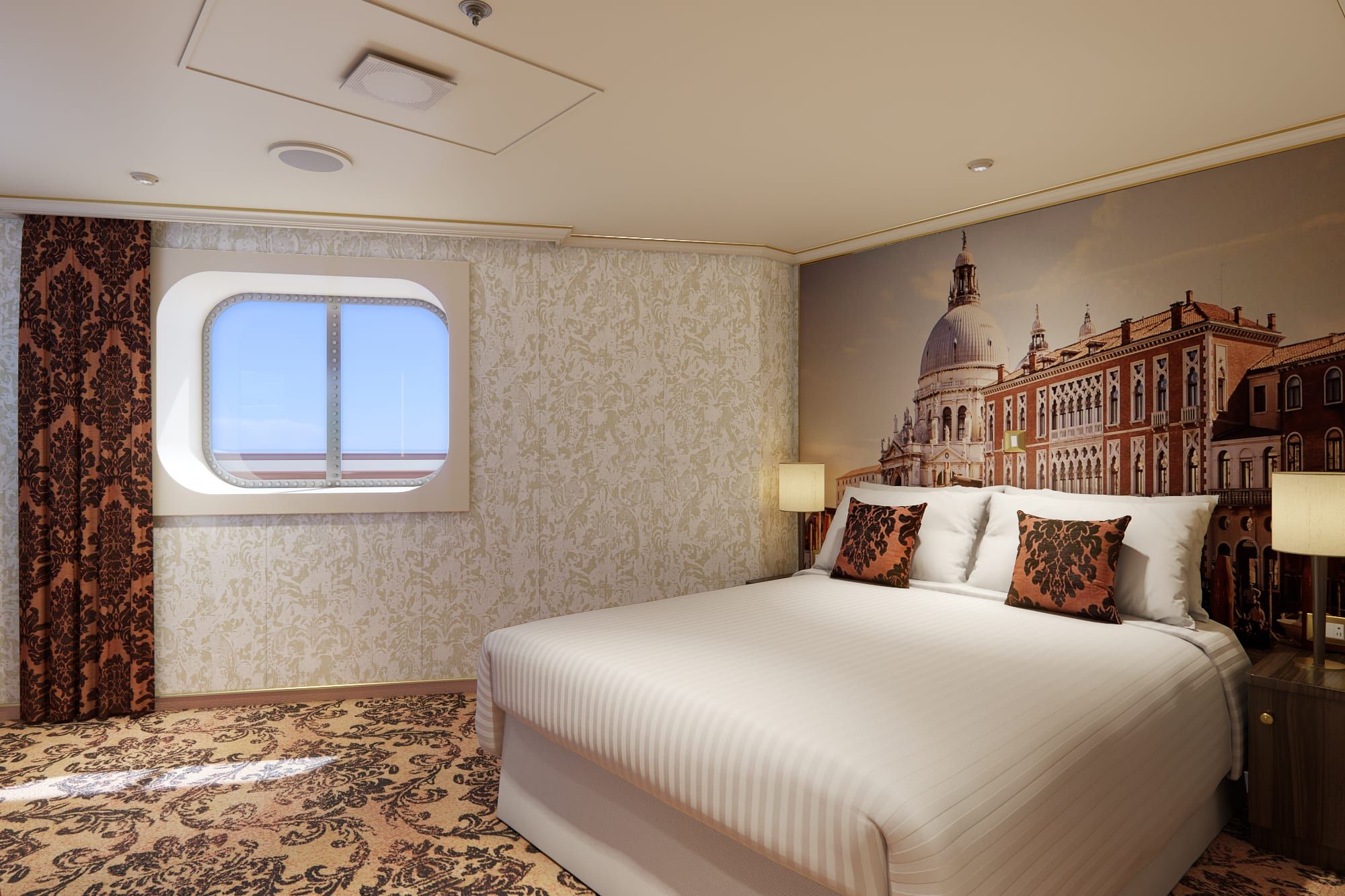 Carnival Venezia Interior with Picture Window (Walkway View) (4J) cabin, photo 2 of 7