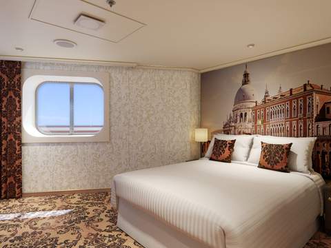Carnival Venezia Interior with Picture Window (Walkway View) (4J) cabin, photo 2 of 7