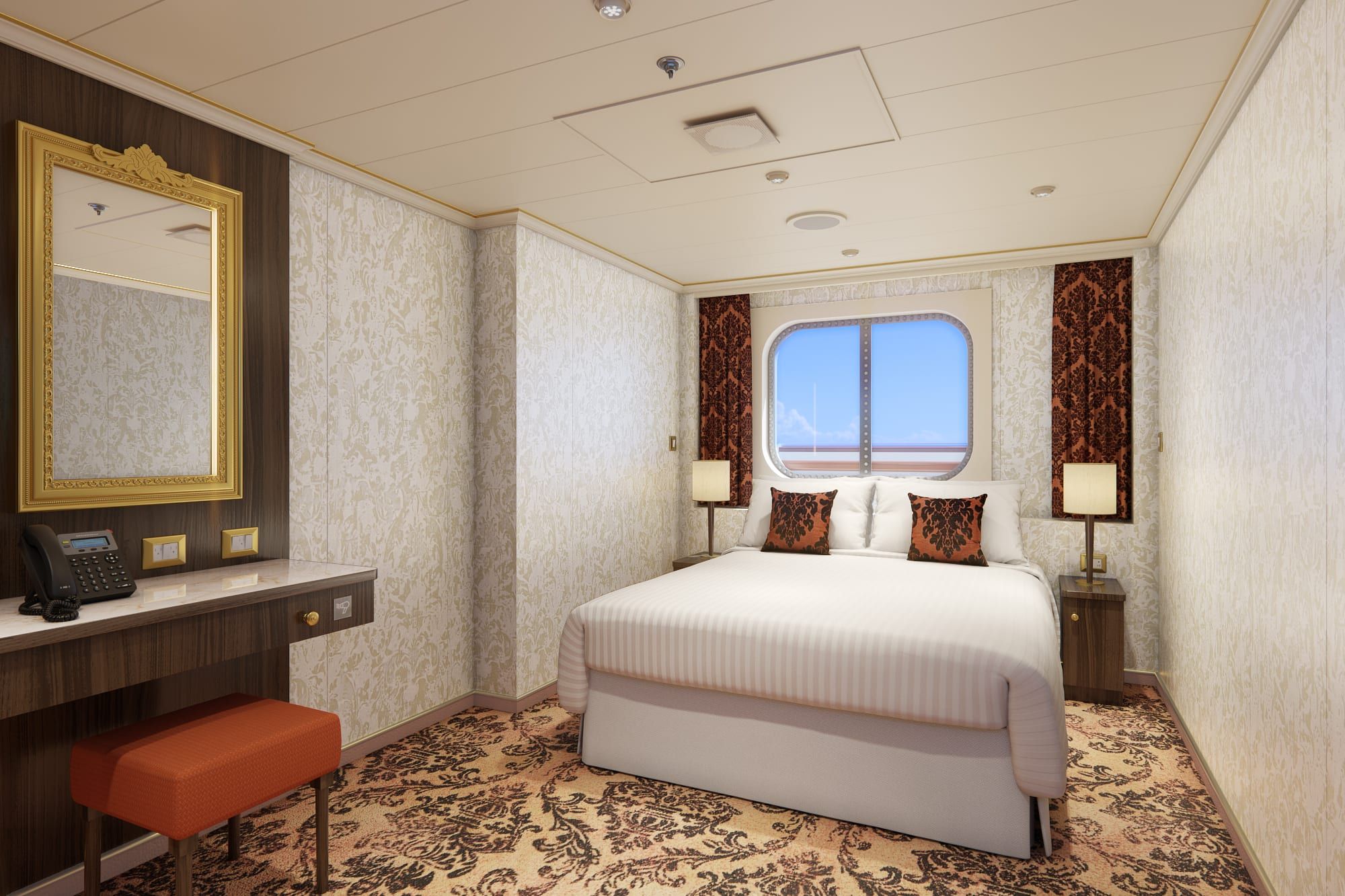 Carnival Venezia Interior with Picture Window (Walkway View) (4J) cabin, photo 4 of 7