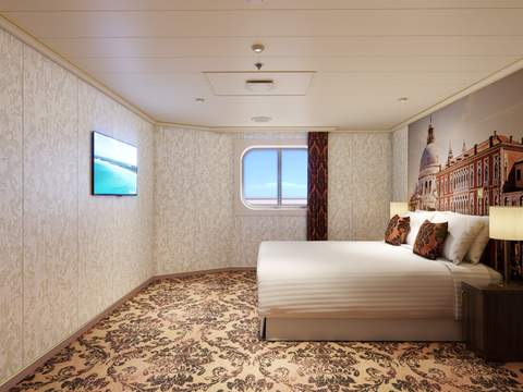 Carnival Venezia Interior with Picture Window (Walkway View) - Accessible (4J) cabin, photo 4 of 7