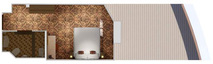 Carnival Venezia Interior with Picture Window (Walkway View) - Accessible (4J) floor plan, photo 1 of 7 Carnival Venezia Interior with Picture Window (Walkway View) - Accessible (4J) floor plan, photo 1 of 7