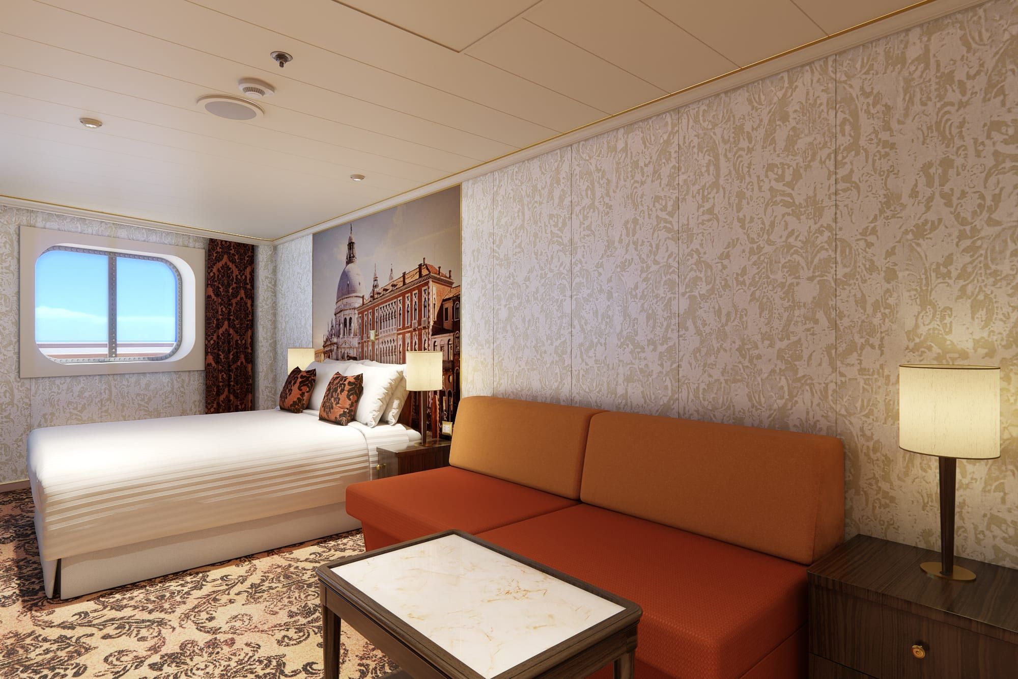 Carnival Venezia Interior with Picture Window (Walkway View) (4J) cabin, photo 7 of 7