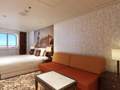 Carnival Venezia Interior with Picture Window (Walkway View) (4J) cabin, photo 7 of 7