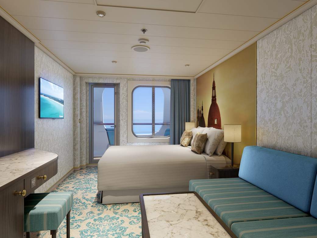 Carnival Venezia Cove Balcony (7C) cabin Carnival Venezia Cove Balcony (7C) cabin