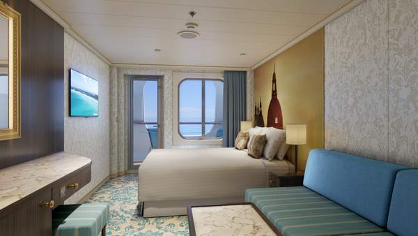 Carnival Venezia Cove Balcony (7C) cabin Carnival Venezia Cove Balcony (7C) cabin