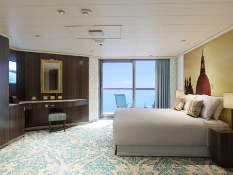 Carnival Venezia Balcony - Accessible (8A) cabin