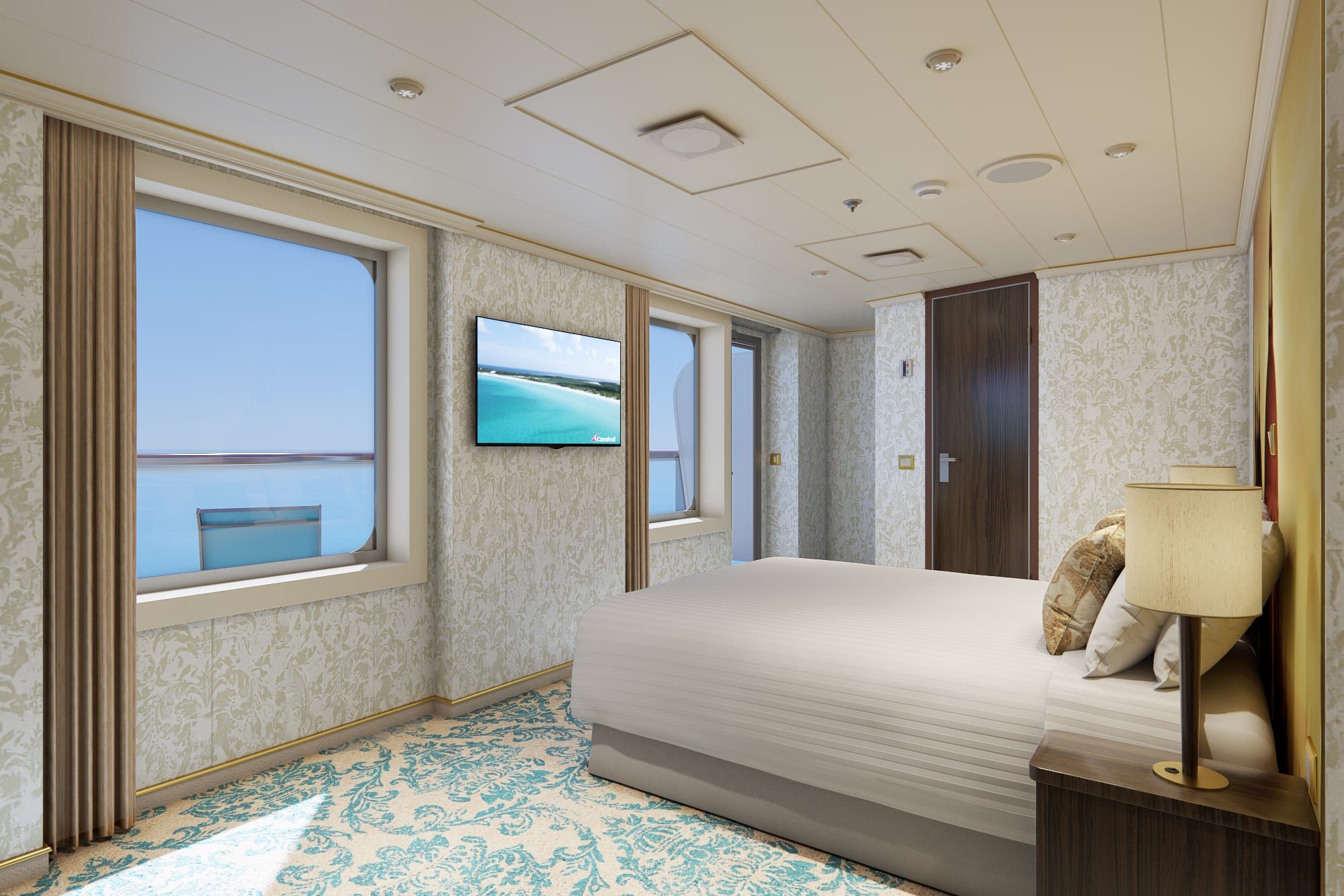 Carnival Venezia Premium Balcony (9B) cabin, photo 1 of 2