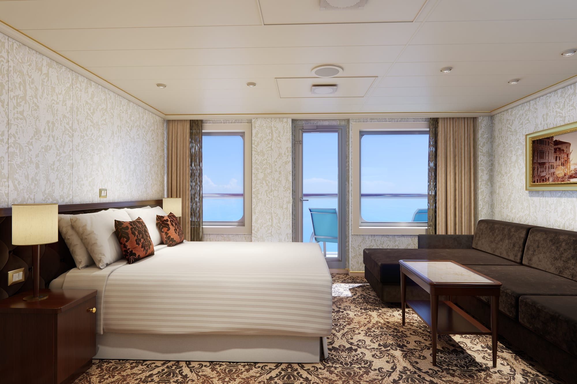 Carnival Venezia Ocean Suite (OS) cabin, photo 1 of 4