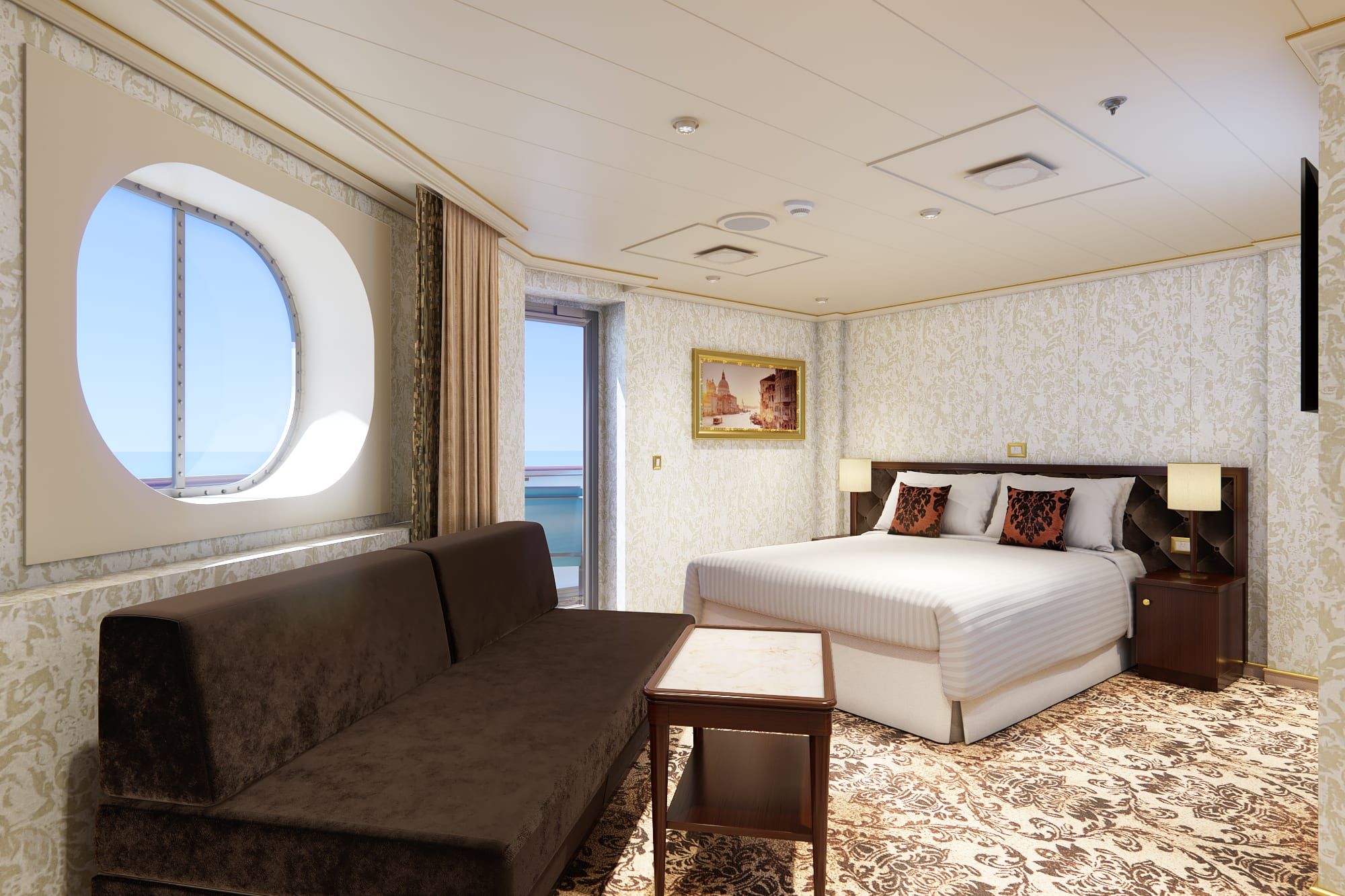 Carnival Venezia Ocean Suite (OS) cabin, photo 2 of 4