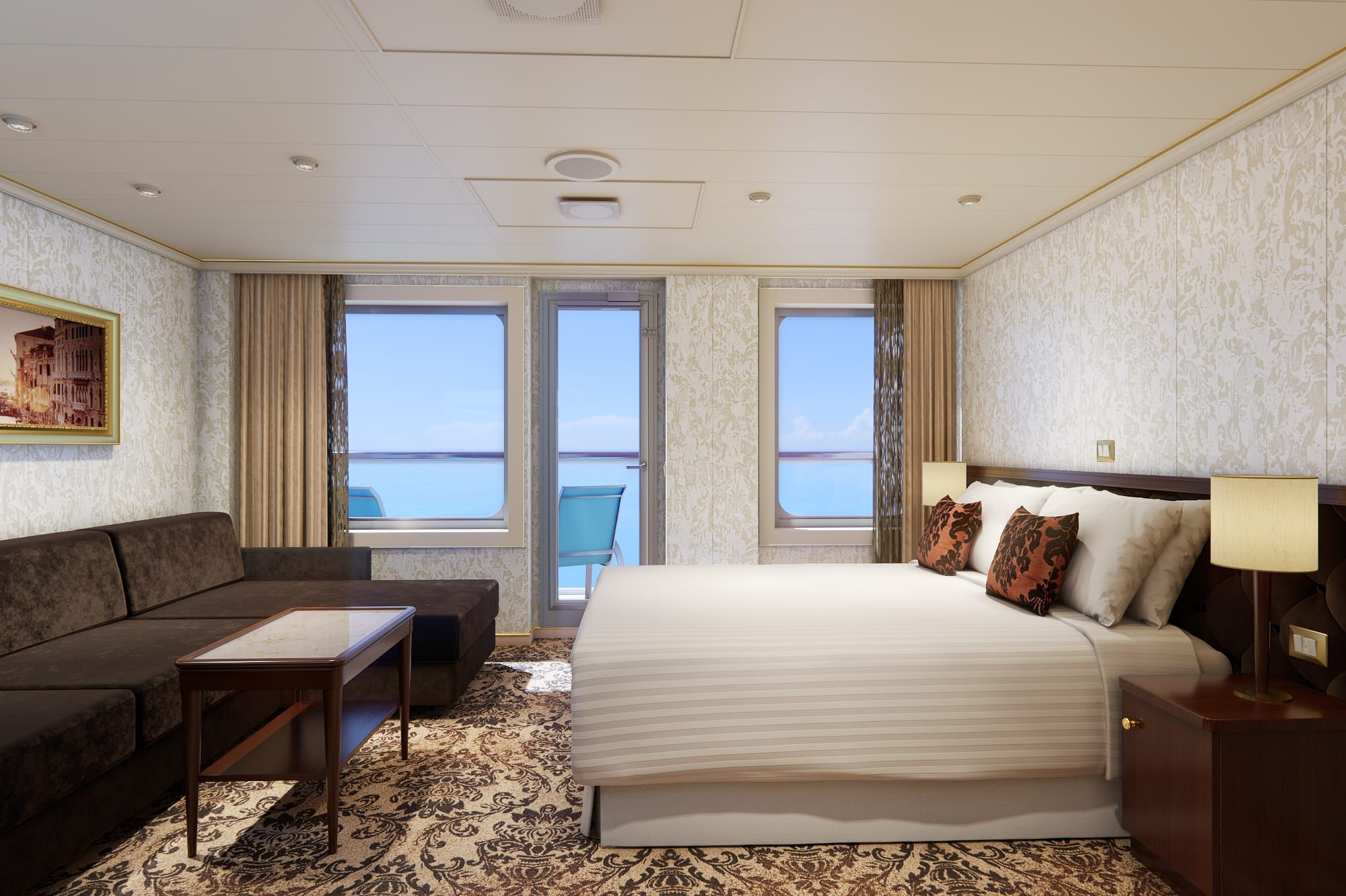 Carnival Venezia Ocean Suite (OS) cabin, photo 3 of 4