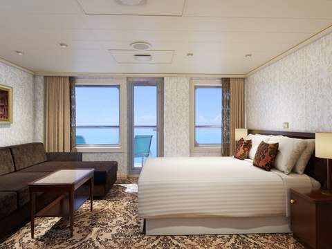 Carnival Venezia Ocean Suite (OS) cabin, photo 3 of 4 Carnival Venezia Ocean Suite (OS) cabin, photo 3 of 4