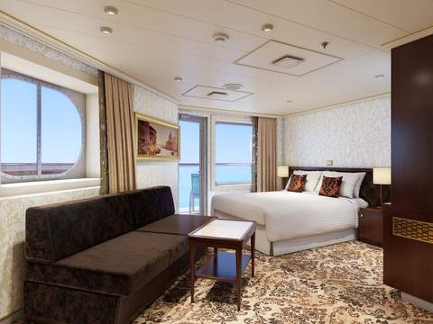 Carnival Venezia Ocean Suite (OS) cabin, photo 4 of 4 Carnival Venezia Ocean Suite (OS) cabin, photo 4 of 4