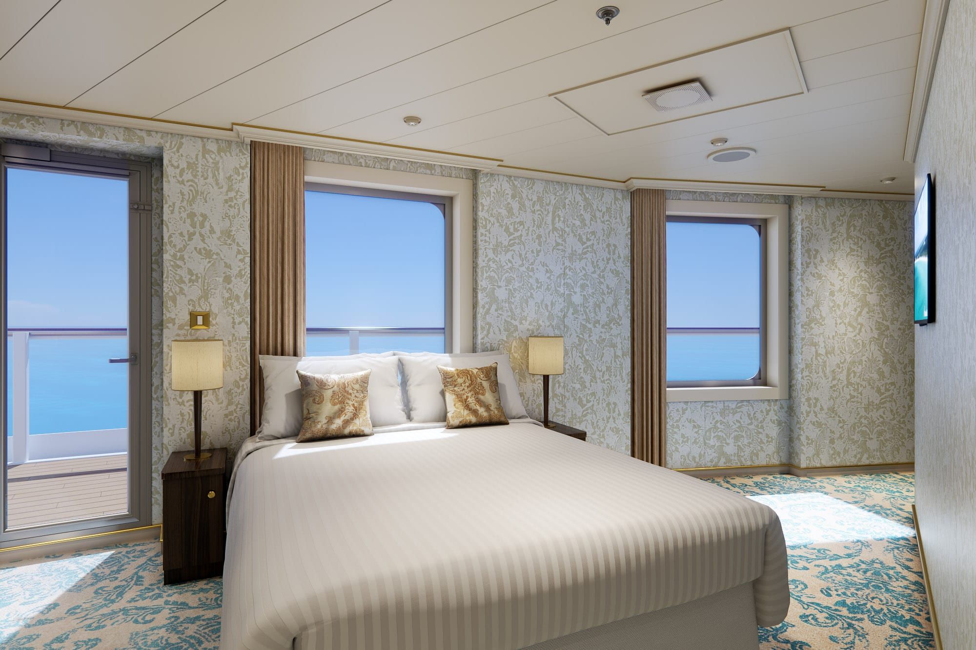 Carnival Venezia Terrazza Premium Vista Balcony (TM) cabin, photo 3 of 3
