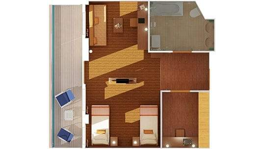 Carnival Breeze Ocean Suite - Accessible (OS) floor plan, photo 1 of 2 Carnival Breeze Ocean Suite - Accessible (OS) floor plan, photo 1 of 2