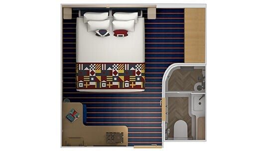 Carnival Celebration Family Harbor Interior (FA) floor plan, photo 2 of 3