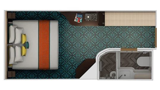 Carnival Celebration Havana Interior (HA) floor plan, photo 1 of 4