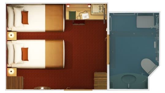 Carnival Dream Cloud 9 Spa Interior - Accessible (4S) floor plan