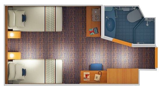 Carnival Horizon Interior (4F) floor plan, photo 1 of 4