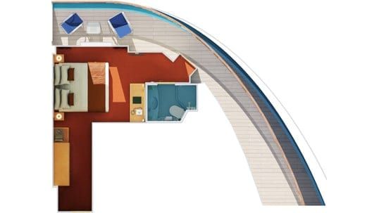 Carnival Dream Premium Vista Balcony (9C) floor plan, photo 1 of 4