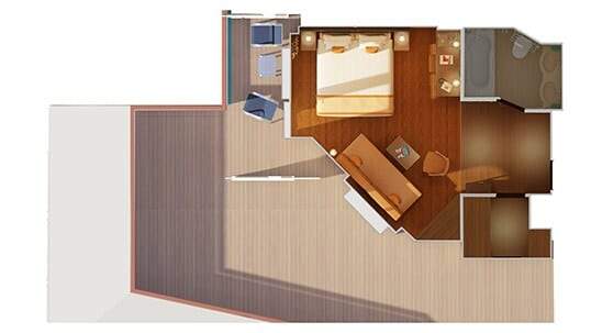 Carnival Vista Junior Suite (Obstructed View) (JS) floor plan, photo 1 of 3 Carnival Vista Junior Suite (Obstructed View) (JS) floor plan, photo 1 of 3