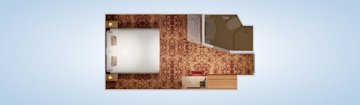 Carnival Firenze Interior (4F) floor plan