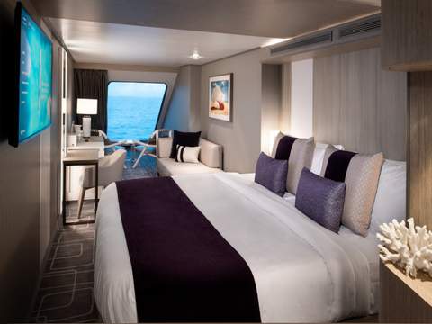 Celebrity Cabin Category Deluxe Ocean View Image 1