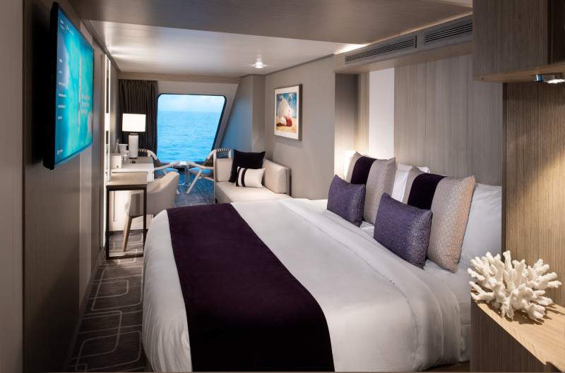 Celebrity Cabin Category Deluxe Ocean View Image 1