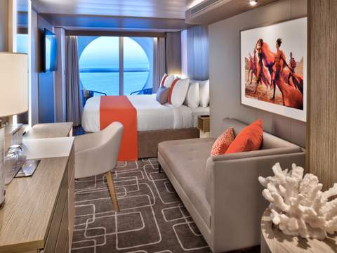 Celebrity Cabin Category Deluxe Porthole View With Veranda Image 3