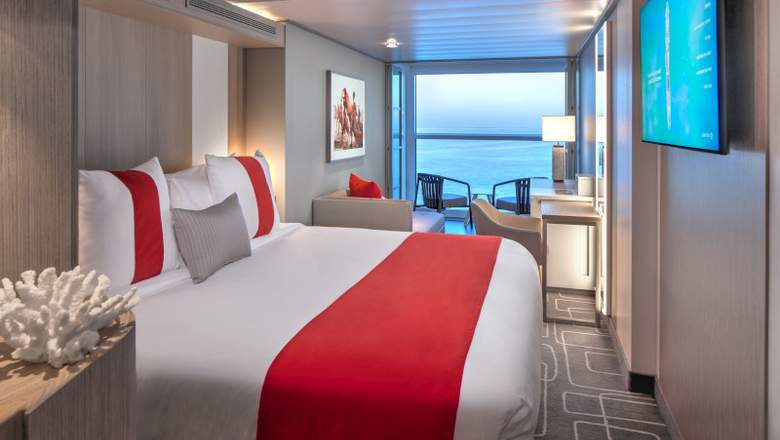 Celebrity Cabin Category Edge Stateroom With Infinite Veranda Standard Image 1