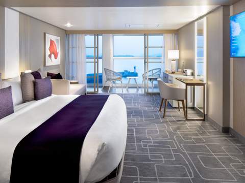 Celebrity Cabin Category Edge Stateroom With Infinite Veranda Standard Image 5