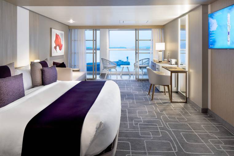 Celebrity Cabin Category Edge Stateroom With Infinite Veranda Standard Image 5