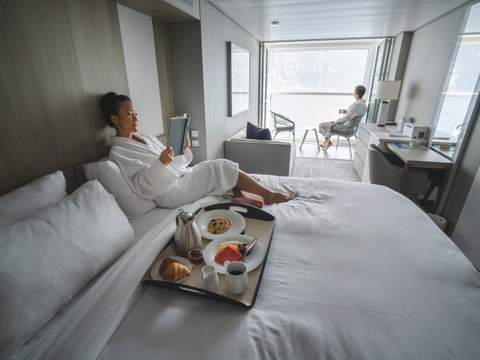 Celebrity Cabin Category Edge Stateroom With Infinite Veranda Standard Image 6