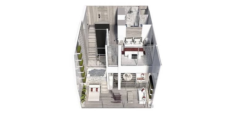 Celebrity Cabin Category Edge Villa Image 2