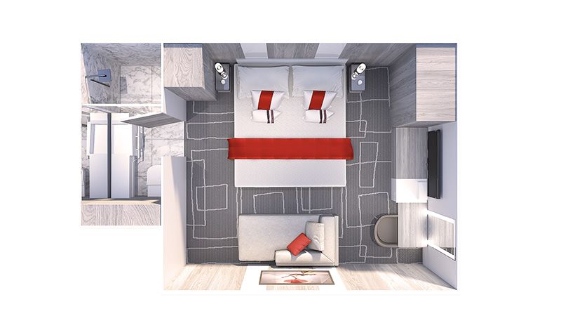 Celebrity Cabin Category Inside Stateroom Image 2