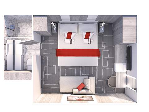 Celebrity Cabin Category Inside Stateroom Image 2