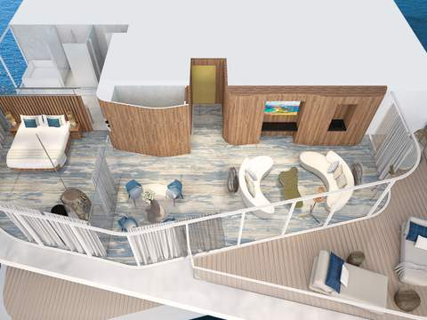 Celebrity Cabin Category Penthouse Suite Image 3 Celebrity Cabin Category Penthouse Suite Image 3
