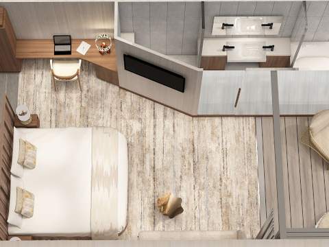 Celebrity Cabin Category Premium Sky Suite With Infinite Veranda Image 2