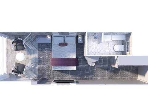Celebrity Cabin Category Prime Aquaclass Image 2